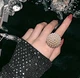 Кольцо женское бижутерия в бусинах jeweston Белое - изображение 7