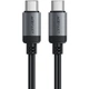 Дата кабель Acefast C20-03 Type-C to Type-C 60W (1.2m) Black - 00000086098_1 - зображення 1