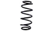 Пружина K+F передня Opel Vectra A, B V1.4/1.6 1988- 2002 774266 - зображення 2