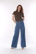 Джинсы wide leg женские XS цвет синий YUKI ЦБ-00290506 - изображение 6