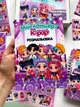 Подарунковий набір для дівчинки Мій концерт K-pop demon Hunters (книжка А5, щоденик, розмалевка,закладки,брелок, наклейки) - зображення 2