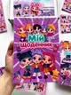 Подарунковий набір для дівчинки Мій концерт K-pop demon Hunters (книжка А5, щоденик, розмалевка,закладки,брелок, наклейки) - зображення 3