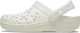 Підліткові сабо для дівчинки Crocs Classic Floral Cut Out Clog 37-38 J5 Білі ( 210943-0WV) - зображення 1