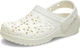 Підліткові сабо для дівчинки Crocs Classic Floral Cut Out Clog 37-38 J5 Білі ( 210943-0WV) - зображення 7