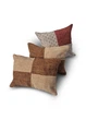 Комплект декоративних подушок Firanka Geometric 30х30см 1 шт, 32х24см 2 шт коричневі з пісочним (п_0885) - зображення 1