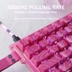 Ігрова Клавіатура ATTACK SHARK X68 HE Pink Магнітні світчі. Дротова 8000Hz/s. RGB Підсвічування - зображення 2