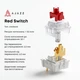 Дротова механічна клавіатура Ajazz AK820 Red Switch - изображение 7