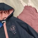 Дощовик комплект на флісі Lupilu для дівчинки куртка і штани напівкомбінезон Хмаринка/Марсала розмір 98-104 - зображення 4