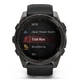 Смарт-часы Garmin fenix 8 51mm,AMOLED,Saph,CrbnGryTi/Blk,Blk/PebbleGryBnd (010-02905-21) - изображение 7