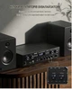 Стереоусилитель Donner Bluetooth 5.0 MAMP5, 440Вт — Hi-Fi ресивер 4-канальный с USB/SD/FM, 2 микрофонами и RCA - Refurbished - изображение 7