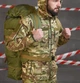 Тактичний рамний рюкзак 80 л олива для військових - зображення 11
