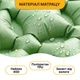 Походный надувной коврик матрас LEOBRO Air Mat 190 x 60 см Green (LB-1095) - изображение 3