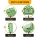 Походный надувной коврик матрас LEOBRO Air Mat 190 x 60 см Green (LB-1095) - изображение 4