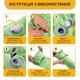 Походный надувной коврик матрас LEOBRO Air Mat 190 x 60 см Green (LB-1095) - изображение 6