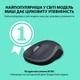 Беспроводная мышь Logitech M185 Wireless Grey USB 2.4 ГГц оптическая серая - изображение 7