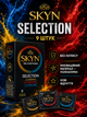Презервативи SKYN безлатексні Selection 9 шт поліізопренові набір non-latex condoms гіпоалергенні skyns - зображення 1