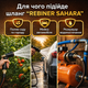 Шланг для полива REBINER SAHARA 5/8" 30 м армированный прочный для сада, огорода и подачи воды оранжево-черный - изображение 6