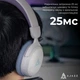 Bluetooth-гарнітура Ajazz AHM08 MAX 3-Mode, З мікрофоном, Стерео, Білий - 698170 - зображення 12