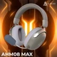 Bluetooth-гарнітура Ajazz AHM08 MAX 3-Mode, З мікрофоном, Стерео, Сірий - 715823 - зображення 7