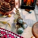 Кулон желуди на дубовом листике натуральный моховый агат - изображение 3