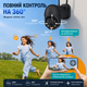 Уличная Wi-Fi камера видеонаблюдения 4 mp iCSee с ночной съемкой поворотная Черная - изображение 2