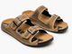 Шльопанці шкіряні чоловічі COZMO M Light Brown 43 - зображення 5