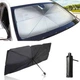 Автомобильный зонтик на лобовое стекло Car Umbrellas 140х75см, солнцезащитный зонтик для авто - изображение 5