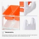 Дитячий стелаж Mealux Coral Mini Orange (KD-E021 Orange) - зображення 7
