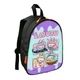Рюкзак дитячий Лабубу/Labubu шкільний/міський 34х27х13 см для дівчинки/хлопчика (02750) - зображення 1