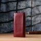 Елегантний гаманець у два складення з натуральної шкіри ST Leather 23065 Бордовий - зображення 7