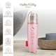 Мікрострумовий скрабер для шкіри та усунення чорних цяток GESKE MicroCurrent Skin Scrubber&Blackhead Remover 9в1 апарат для чистки обличчя та ліфтингу скребок для видалення чоних точок розгладження шкіри та усунення зморшок масаж Яскравий рожевий - изображение 3
