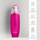Мікрострумовий скрабер для шкіри та усунення чорних цяток GESKE MicroCurrent Skin Scrubber&Blackhead Remover 9в1 апарат для чистки обличчя та ліфтингу скребок пристрій для видалення чоних точок розгладження шкіри та усунення зморшок масаж Малиновий - зображення 3