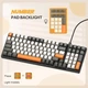 Професійна механічна ігрова клавіатура Mambasnake K3 100%, RGB, з цифровою панеллю, лінійні червоні перемикачі, 100 клавіш, металева панель, підходить для Mac. - зображення 3
