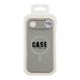 Чохол Premium Glow Silicone Case Full Camera with Magsafe для iPhone 17 Air Titanium Grey - изображение 3