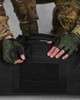 Тактична сумка баул Silver Knight чорна Cordura 600D молле відділення взуття військова ВТ1020 - зображення 5