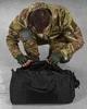 Тактична сумка баул Silver Knight чорна Cordura 600D молле відділення взуття військова ВТ1020 - зображення 6
