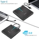 Внешний DVD привод USB 3.0 Type-C 5в1 для ноутбука ПК MacBook CD/DVD RW дисковод с SD TF USB HUB - изображение 6