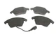 Комплект гальмівних колодок ATE 13046071842 Volkswagen Passat, Touran, Caddy, Golf, Jetta, EOS; Seat Ibiza; Skoda Octavia, Superb, Roomster, Yeti, Fabia, Rapid; Audi A3, A1 19374040, 3C0698151K, 5K0698151B - изображение 1
