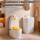 Комплект детский унитаз и умывальник керамический набор умывальник детский и унитаз напольный Asans White - изображение 6