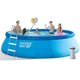 Круглый бассейн Intex Easy Set 457х107 см полный комплект (чаша, фильтр 3 785 л/ч, лестница, тент, подстилка) - изображение 1