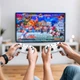 Игровая приставка GA31 с 2 беспроводными геймпадами 20000 игр, HDMI, ретро консоль для телевизора, для ТВ и ПК - изображение 4