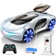 Машинка на радиоуправлении (+управление жестами) Concept Car E600-2 (зарядная станция) (24см) Бело-салатовый - изображение 3