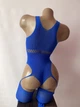 Звабливий еластичний бодістокінг One Size Синій (5036) - зображення 3