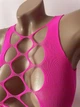 Звабливий еластичний бодістокінг One Size Яскраво-рожевий (5036) - изображение 3