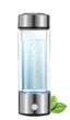 Бутылка генератора водной воды H2 450ml Glass Silver - изображение 3