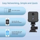 3MP 1296P Ubox Smart IP-камера, Wi-Fi/4G, ночное видение, батарея - изображение 4