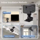 3MP 1296P Ubox Smart IP-камера, Wi-Fi/4G, ночное видение, батарея - изображение 7