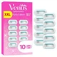 Картриджи сменные для бритья женские (лезвия кассеты) Venus Extra Smooth Party Edition 10 шт. - изображение 1