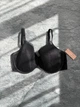 Бюстгальтер THIRDLOVE Luxe Lace Demi Bra - 80F - чорний - зображення 1