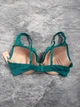Мереживний бюстгальтер THIRDLOVE Lace Contour Plunge Bra - 75C1/2 - Зелений - зображення 2